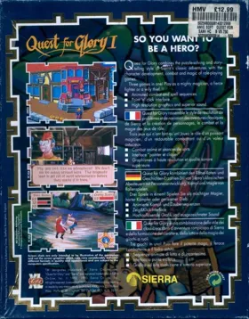 Hero's Quest - So You Want to Be a Hero_Disk1 box cover back